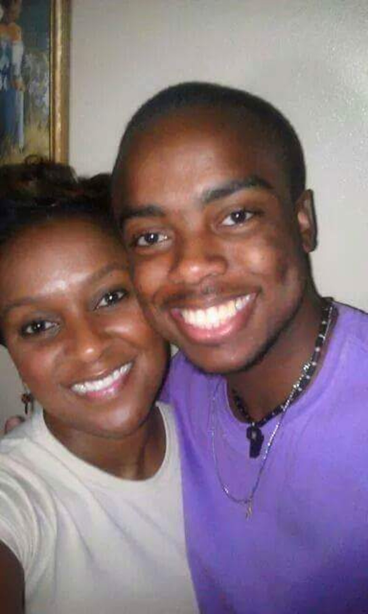 Master Sgt. Altrameise Myers and her son, AJ. (courtesy photo)