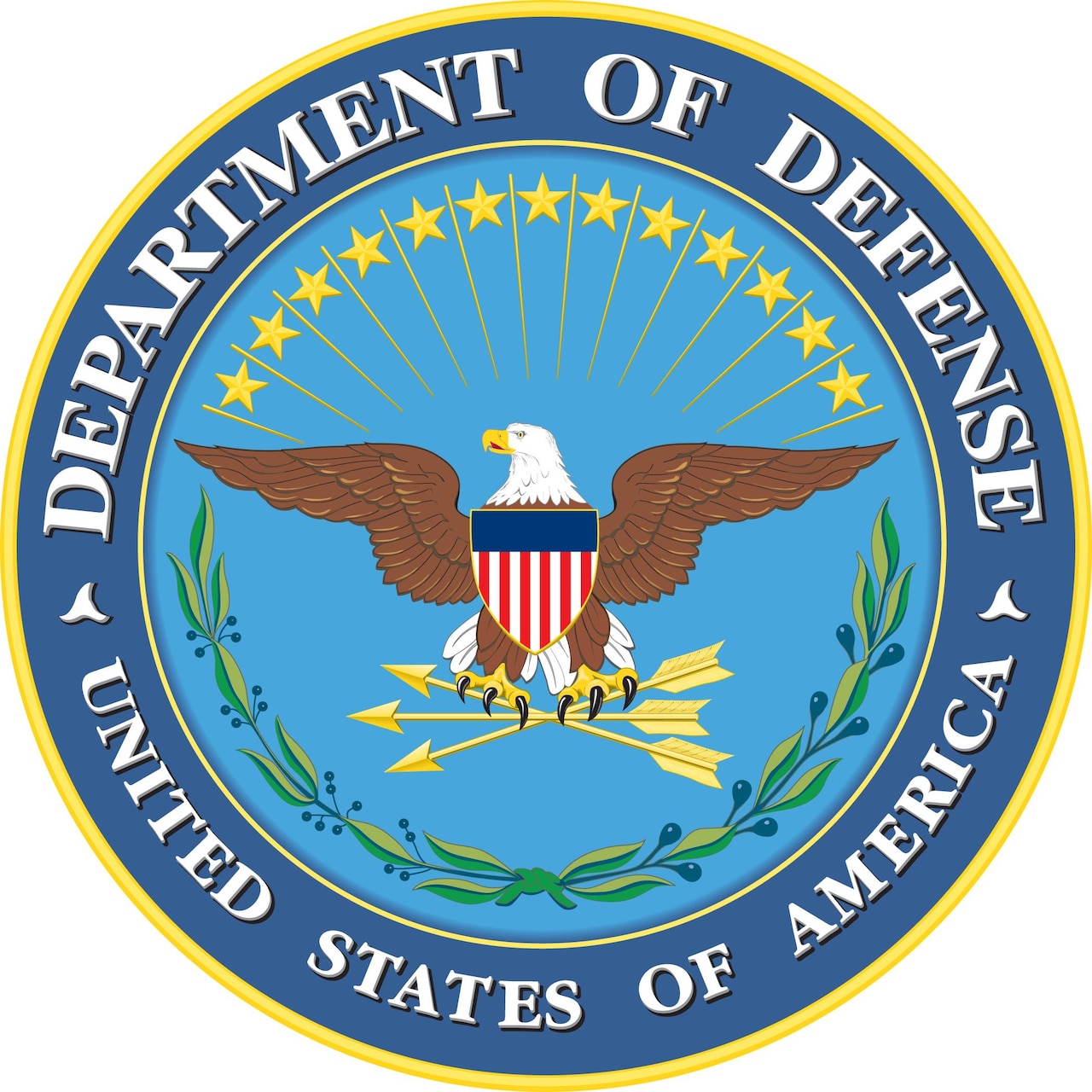 Department of Defense seal. DoD graphic