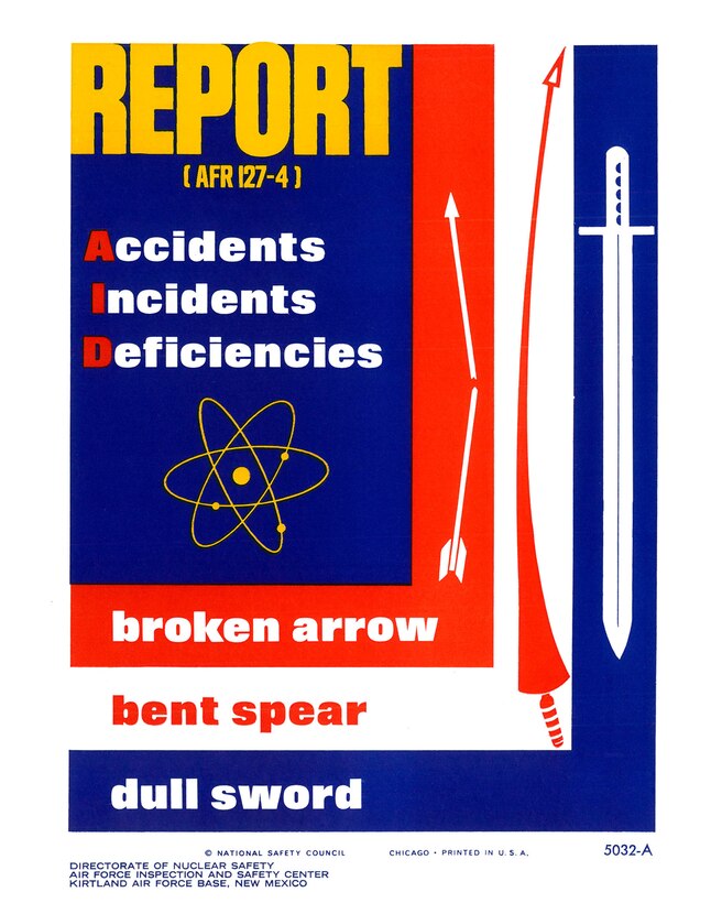 Report accidents, incidents and deficiencies