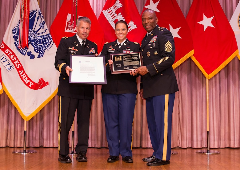 U.S. Army Lt. Gen. Todd T. Semonite, Chief of Engineers and Commanding General of the U.S. Army Corps of Engineers (USACE) hosts the 2016 National Awards Ceremony hosted in Washington, D.C., Aug. 4, 2016. (U.S. Army photo by Alfredo Barraza)