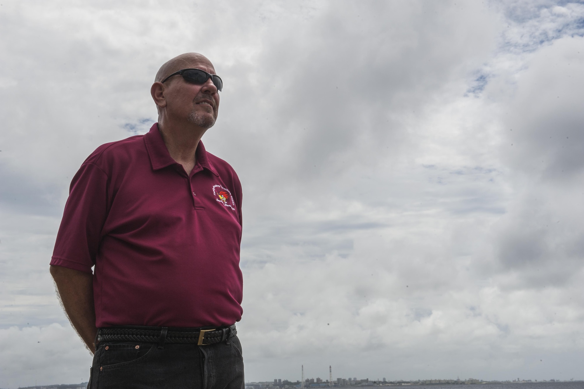Pat Allbritton, an 18th Civil Engineer Group contractors saved a local woman, Aug. 29, 2016, on the Sunabe seawall near Kadena Air Base, Japan.  The two are U.S. Air Force retired, and cited self-aid and buddy care training as helpful in this dire situation. (U.S. Air Force Photo by Airman 1st Class Nick Emerick)