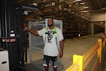 Roshad Chatman, a material handler at DLA Distribution Red River, Texas, took advantage of the fitness program, one of DLA’s programs offered to employees to promote resiliency, and began working out at the installation gym to lose 130 pounds after losing his stock selectors license.