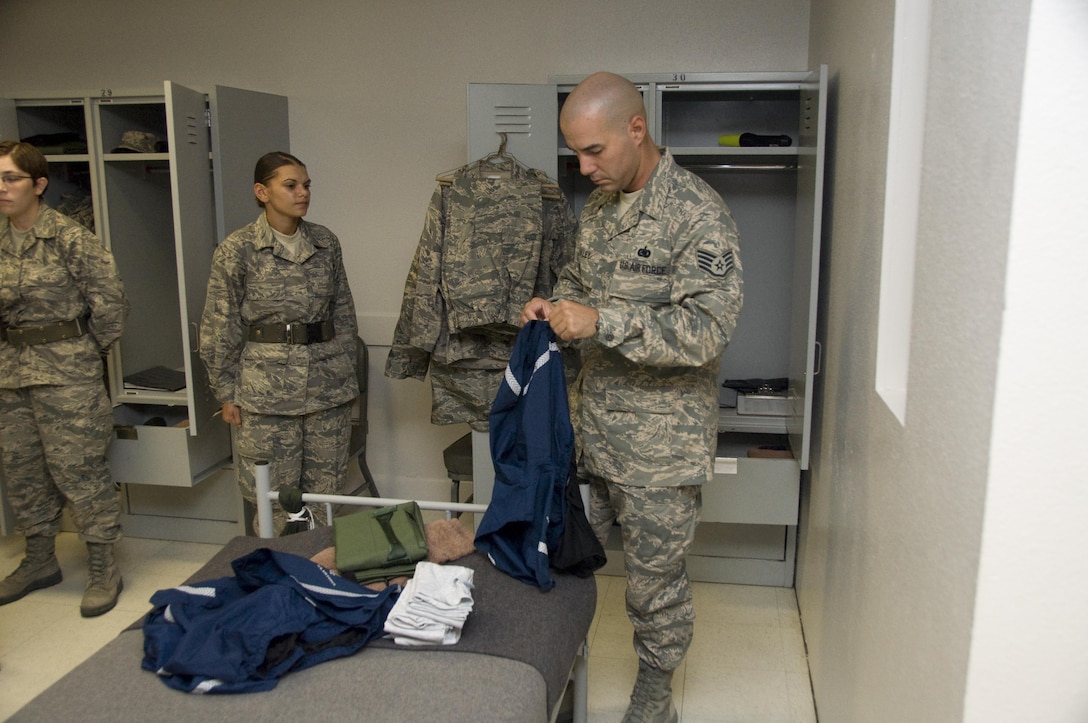 1st WOT After all of the personal items have been properly marked, folded and placed, MTIs conduct “stand-by” inspections of the personal areas and document any discrepancies found.