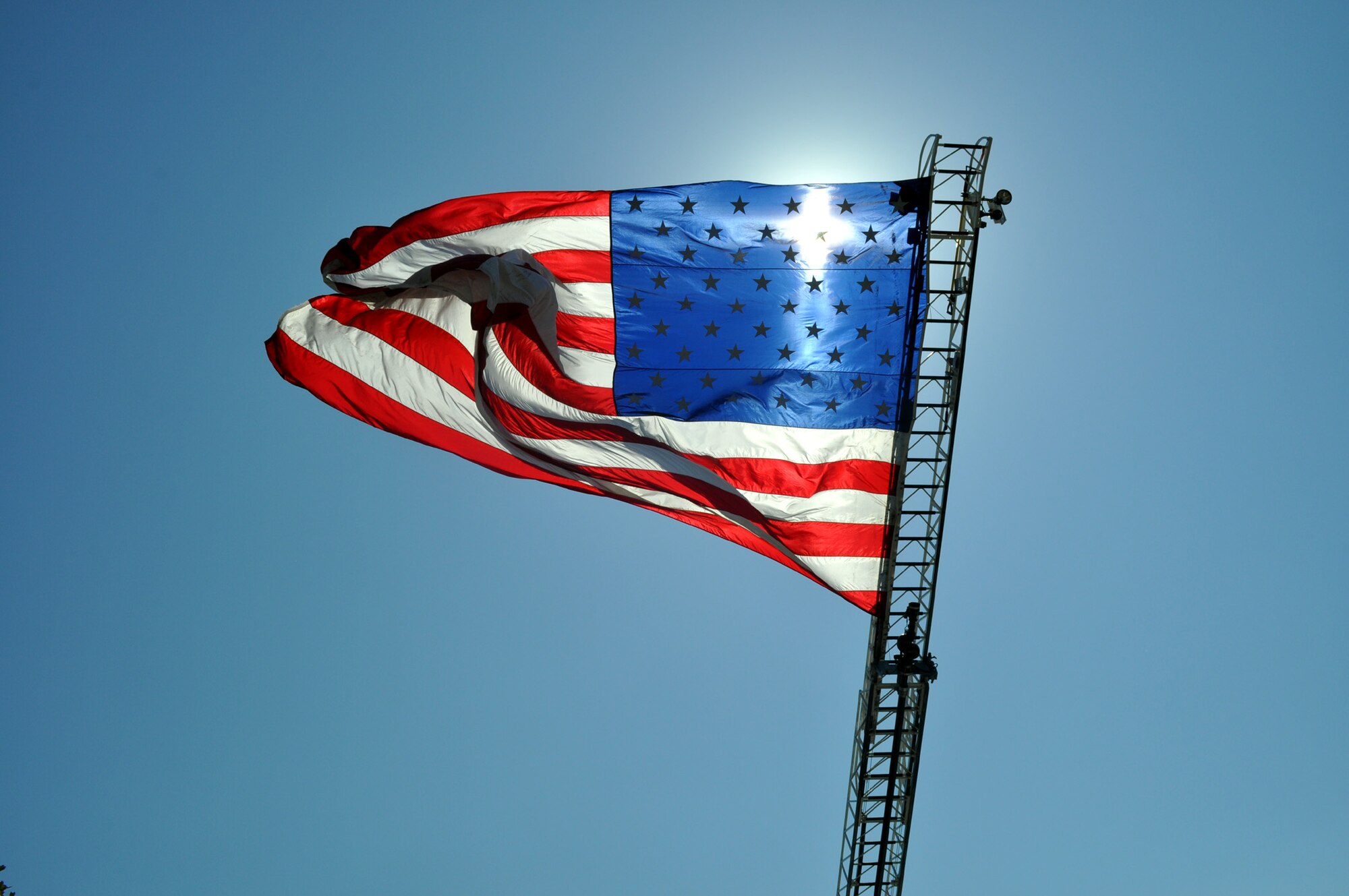 At 911 Donaldson Way East on Sept. 11, 2016 - 15 years to the day after Sept. 11, 2001 - the City of American Canyon dedicated their 9/11 memorial, created from pieces of beams from the World Trade Center Twin Towers that fell that day.  (U.S. Air Force photos by Ellen Hatfield/Released)
