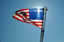 At 911 Donaldson Way East on Sept. 11, 2016 - 15 years to the day after Sept. 11, 2001 - the City of American Canyon dedicated their 9/11 memorial, created from pieces of beams from the World Trade Center Twin Towers that fell that day.  (U.S. Air Force photos by Ellen Hatfield/Released)
