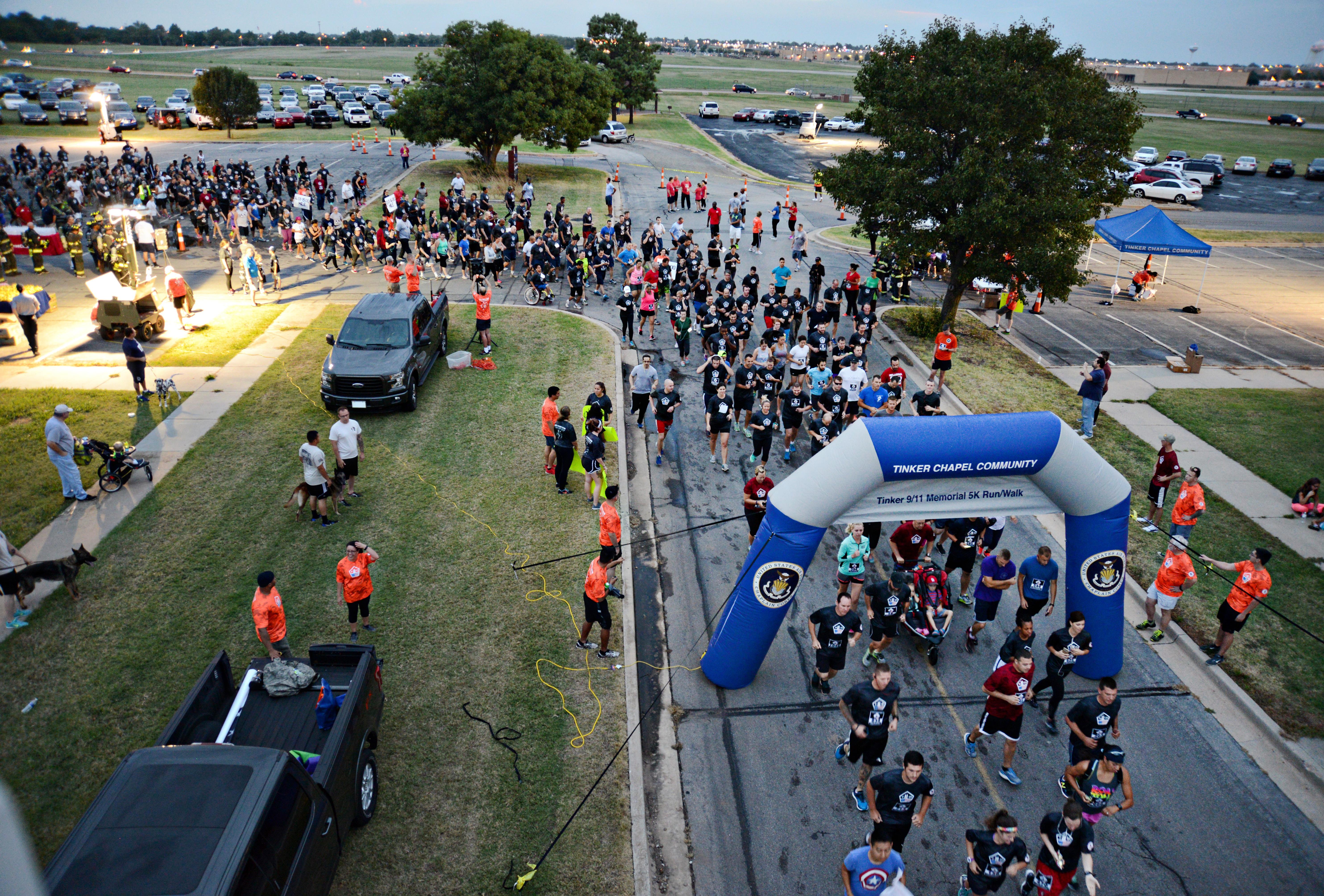 9/11 Memorial 5K Run/Walk to Remember, Resiliency Luncheon > Tinker Air