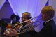 Members of the Sumter High School jazz band play during the Air Force Ball at the Sumter Civic Center, Sumter, S.C., Sept. 16, 2016. Guests from both Shaw Air Force Base, S.C., and the Sumter area attended the ball, which marked the 75th Anniversary of Shaw as well as the 69th Air Force birthday. (U.S. Air Force photo by Airman 1st Class Christopher Maldonado)