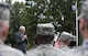 U.S. Air Force Lt. Col. (Ret.) Barry Bridger, former 43rd Tactical Fighter Squadron F-4 Phantom aircraft commander, shares his story during a POW/MIA closing ceremony at Joint Base Langley-Eustis, Va., Sept. 16, 2016. Bridger was shot down, captured and imprisoned for 2,232 days (six years) during the Vietnam War. The third Friday in September has been observed as POW/MIA Recognition Day since 1986. Since World War I, more than 150,000 Americans have been held as prisoners of war and more than 83,400 service members are still unaccounted for. (U.S. Air Force photo by Staff Sgt. Nick Wilson)