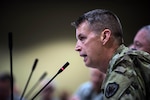 Army Lt. Gen. Daniel Hokanson was confirmed as vice chief of the National Guard Bureau. The former adjutant general and former deputy commander, U.S. Northern Command, is seen here at the National Guard Bureau Senior Leadership Conference, Colorado Springs, Colorado, Oct. 27, 2015. 