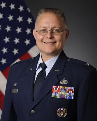 354th Mission Support Group Commander, Col. Richard Cole