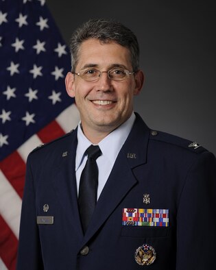 354th Medical Group Commander, Col. William Reynolds