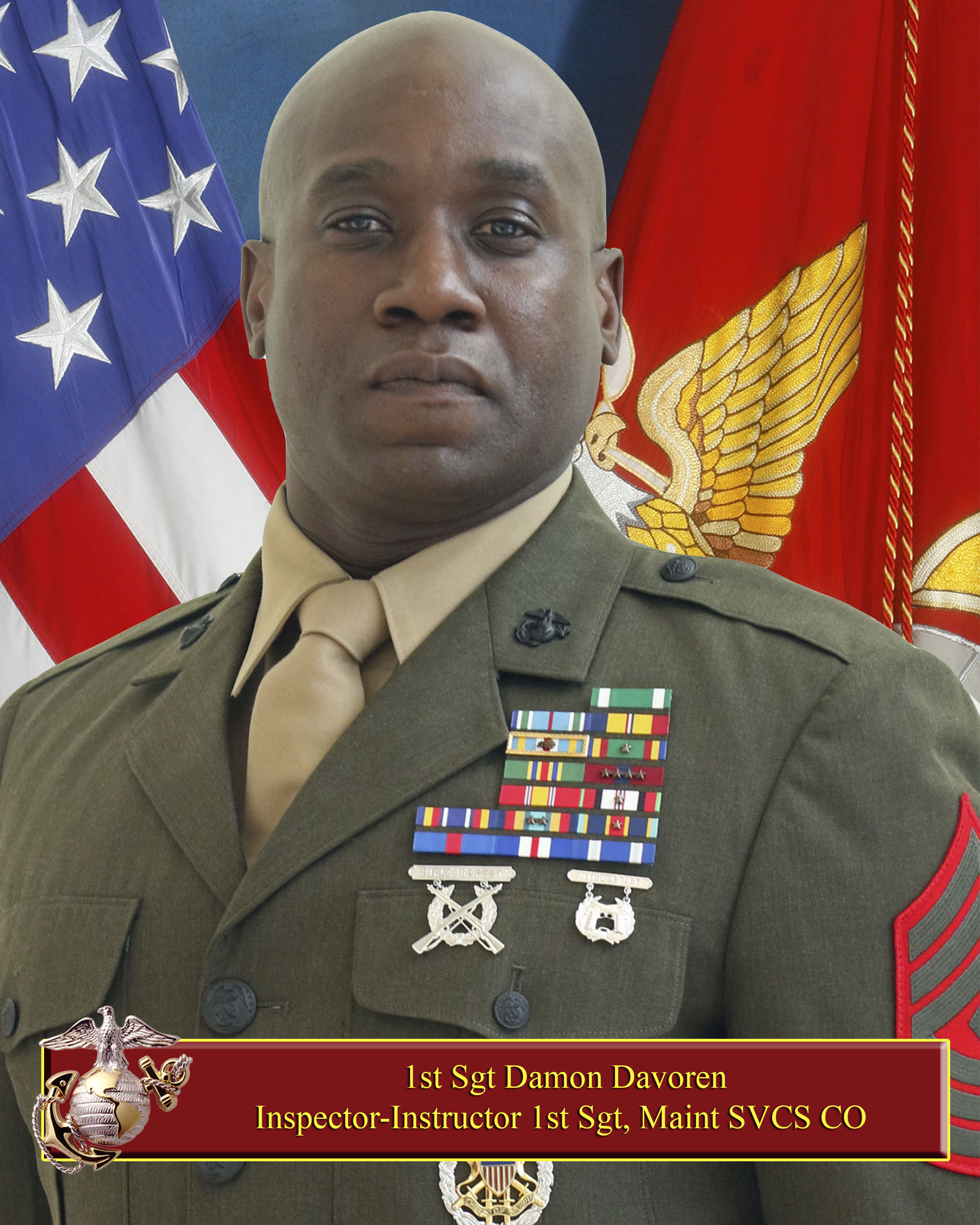 Inspector-Instructor First Sergeant, Maintenance Services Company