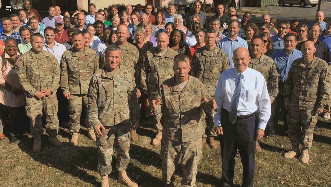 Lt. Gen. Todd Semonite reports from the Europe District in September 2016. Click the link to see more...
