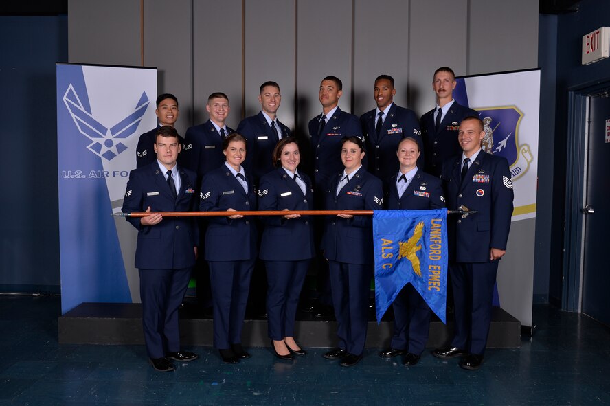 Airman leadership school class 16-9, C Flight, Sep. 8, 2016, at the Chief Master Sergeant Paul H. Lankford Enlisted Professional Military Education Center in Louisville, Tenn.  (U.S. Air National Guard photo by Master Sgt. Jerry D. Harlan/Released)