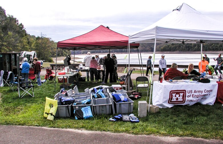 Youghiogheny River Lake participated in National Public Lands Day, Sept. 26, 2015. Last year, volunteers collected more than 35-cubic yards of debris along 10 miles of shoreline,