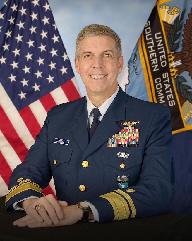 SOUTHCOM J3 Bio Photo: Coast Guard Rear Adm. Daniel B. Abel, Director
