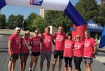 A team of current and former DLA Land and Maritime associates took part in a 131-mile relay run from Columbus to Cincinnati to raise nearly $4,000 for the American Cancer Society. 