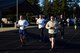 Team McChord Airmen run at the McChord outdoor track during the 24-Hour POW/MIA Run Sept. 14, 2016, at Joint Base Lewis-McChord, Wash. Team McChord Airmen ran a cumulative total of 5,397 miles over the span of 24 hours. (U.S. Air Force photo/Senior Airman Jacob Jimenez) 