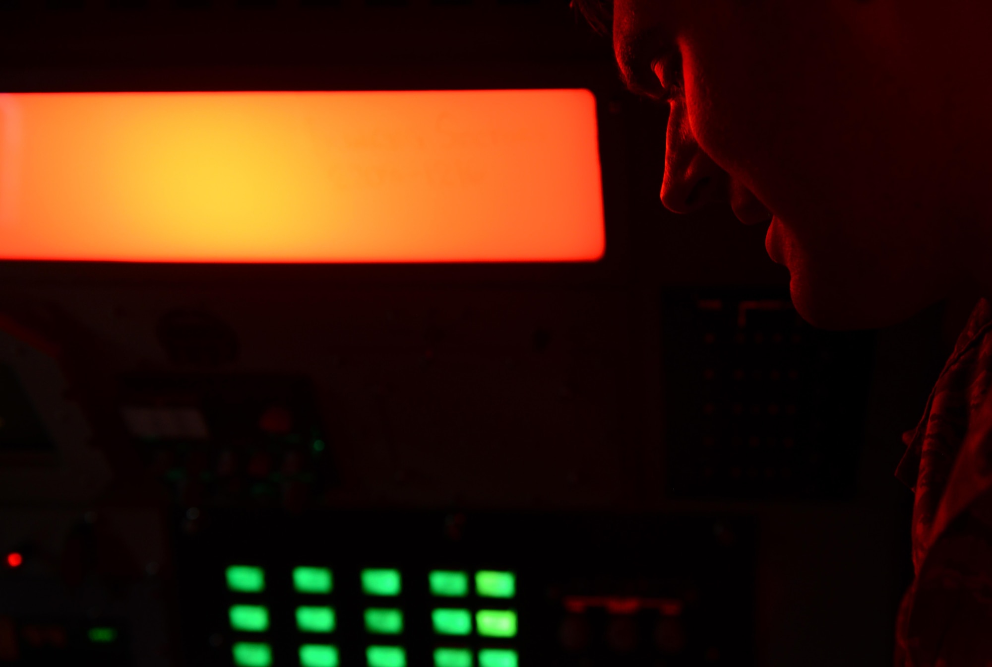 Airman 1st Class Wade Cook, 606th Air Control Squadron ground radar apprentice, explains the importance of a radar during a facility tour at Aviano Air Base, Italy on Sept. 15, 2016. The tour was hosted during the squadron’s first operational day at Aviano. (U.S. Air Force photo by Staff Sgt. Andrew M. Satran/Released)