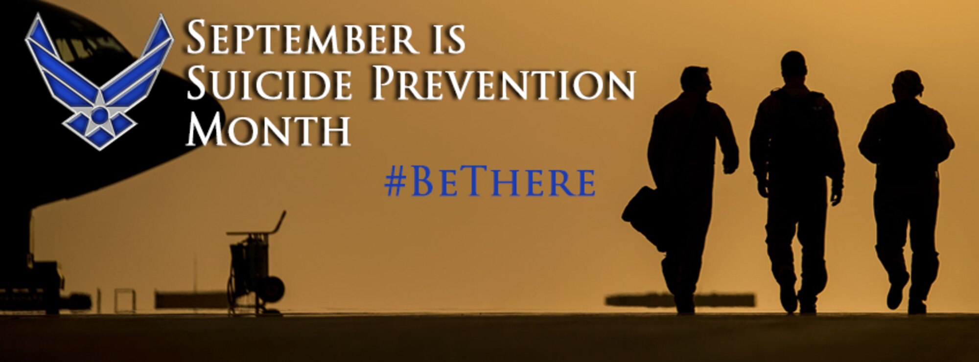 You don't have to be a professional to help someone who may be feeling down.  Know the warning signs of suicide and #BeThere to let them know they aren't alone.