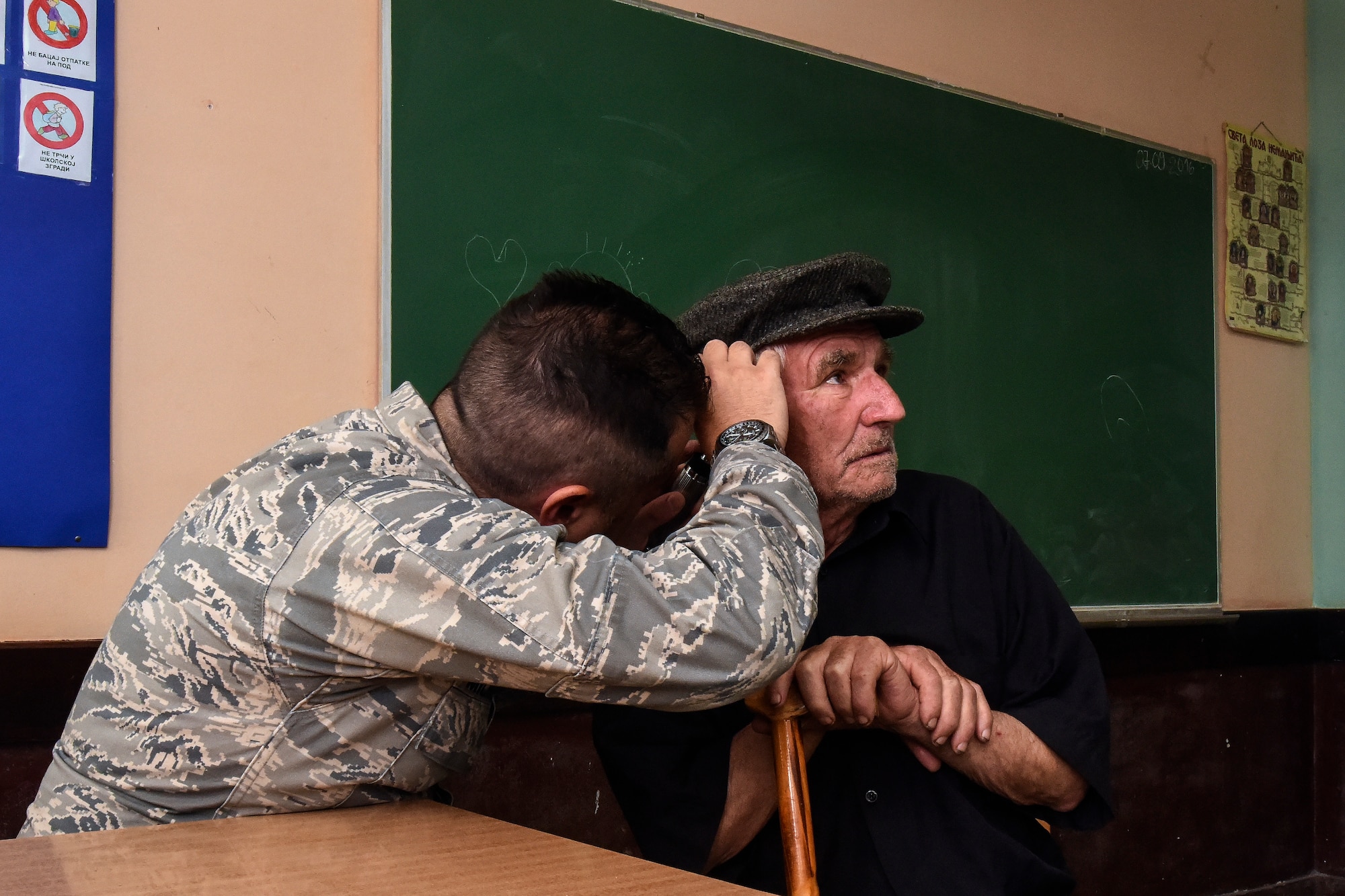 Service members from the Ohio Army National Guard Medical Detachment and the Ohio Air National Guard Medical Group participated with members of the Serbian Armed Forces in a Combined Medical Engagement from Sept. 4, 2016 to Sept. 17, 2016 in various locations throughout southeast Serbia. The purpose of the engagement was to provide humanitarian assistance by the combined medical teams to the Serbian civilians in the regions, build a working relationship between the Serbian Armed Forces’ and Ohio National Guard's medical teams and lay the groundwork for a future relationship with the Angolan Armed Forces. (U.S. Air National Guard photo by Senior Airman Wendy Kuhn/Released)
