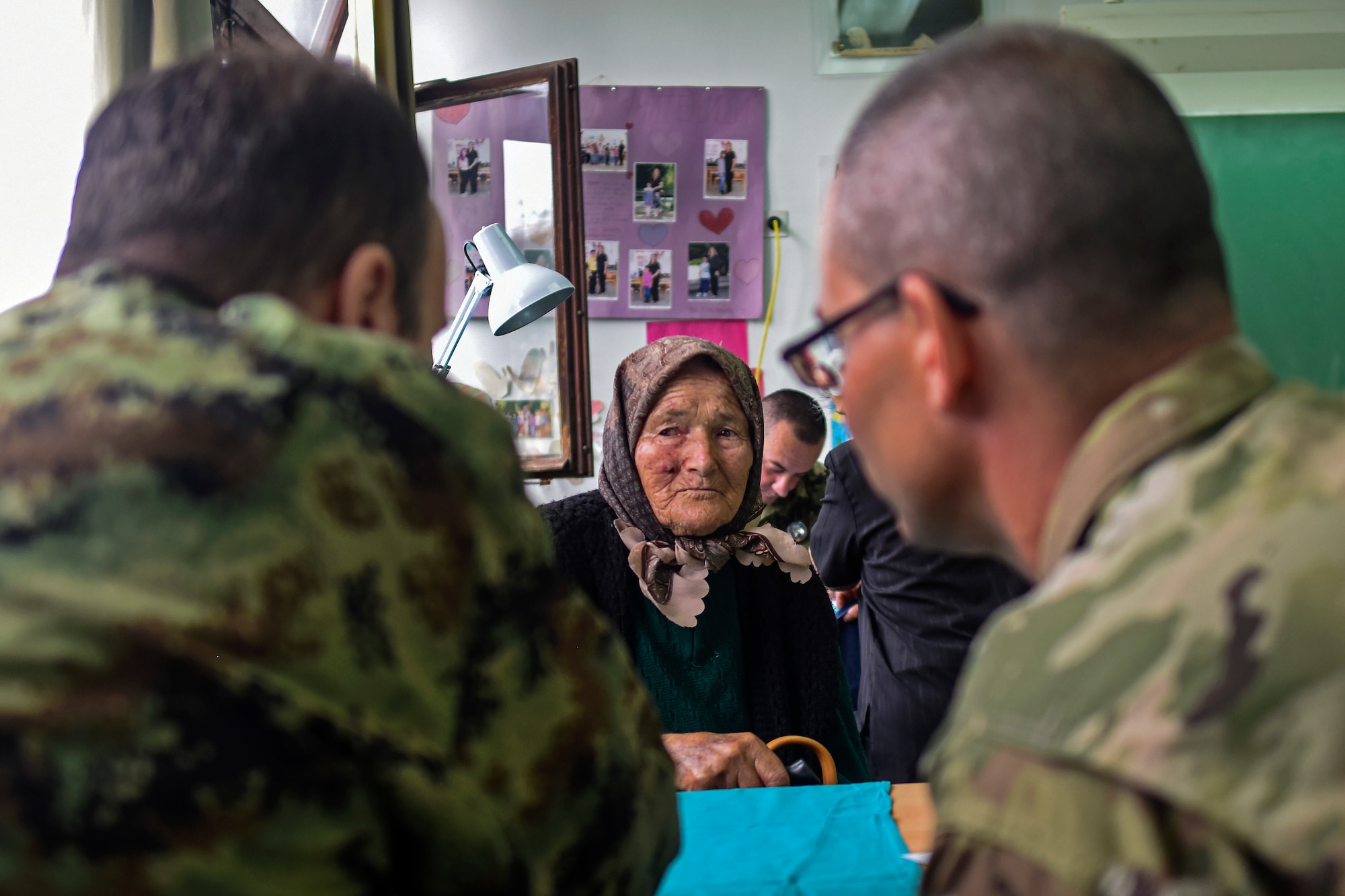 Service members from the Ohio Army National Guard Medical Detachment and the Ohio Air National Guard Medical Group participated with members of the Serbian Armed Forces in a Combined Medical Engagement from Sept. 4, 2016 to Sept. 17, 2016 in various locations throughout southeast Serbia. The purpose of the engagement was to provide humanitarian assistance by the combined medical teams to the Serbian civilians in the regions, build a working relationship between the Serbian Armed Forces’ and Ohio National Guard's medical teams and lay the groundwork for a future relationship with the Angolan Armed Forces. (U.S. Air National Guard photo by Senior Airman Wendy Kuhn/Released)