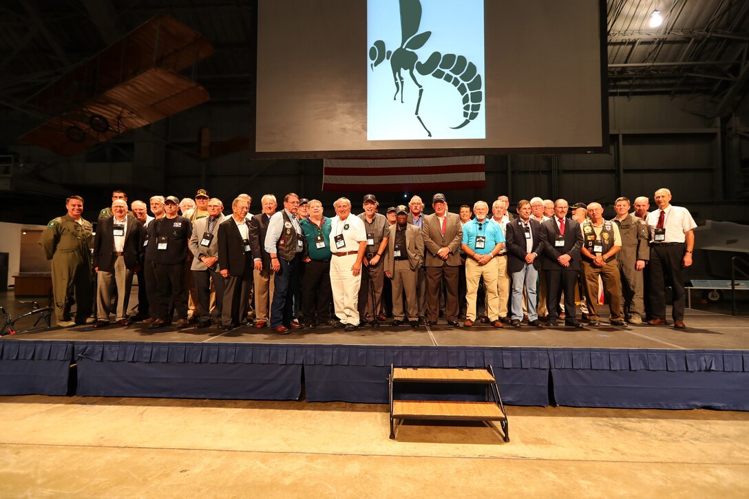 DAYTON, Ohio -- The 20th Special Operations Sq. (Green Hornets) reunion was held on Sept. 15, 2016 at the National Museum of the U.S. Air Force. An exhibit dedication for the Secret War diorama was also held on the same date. (U.S. Air Force photo by Don Popp)