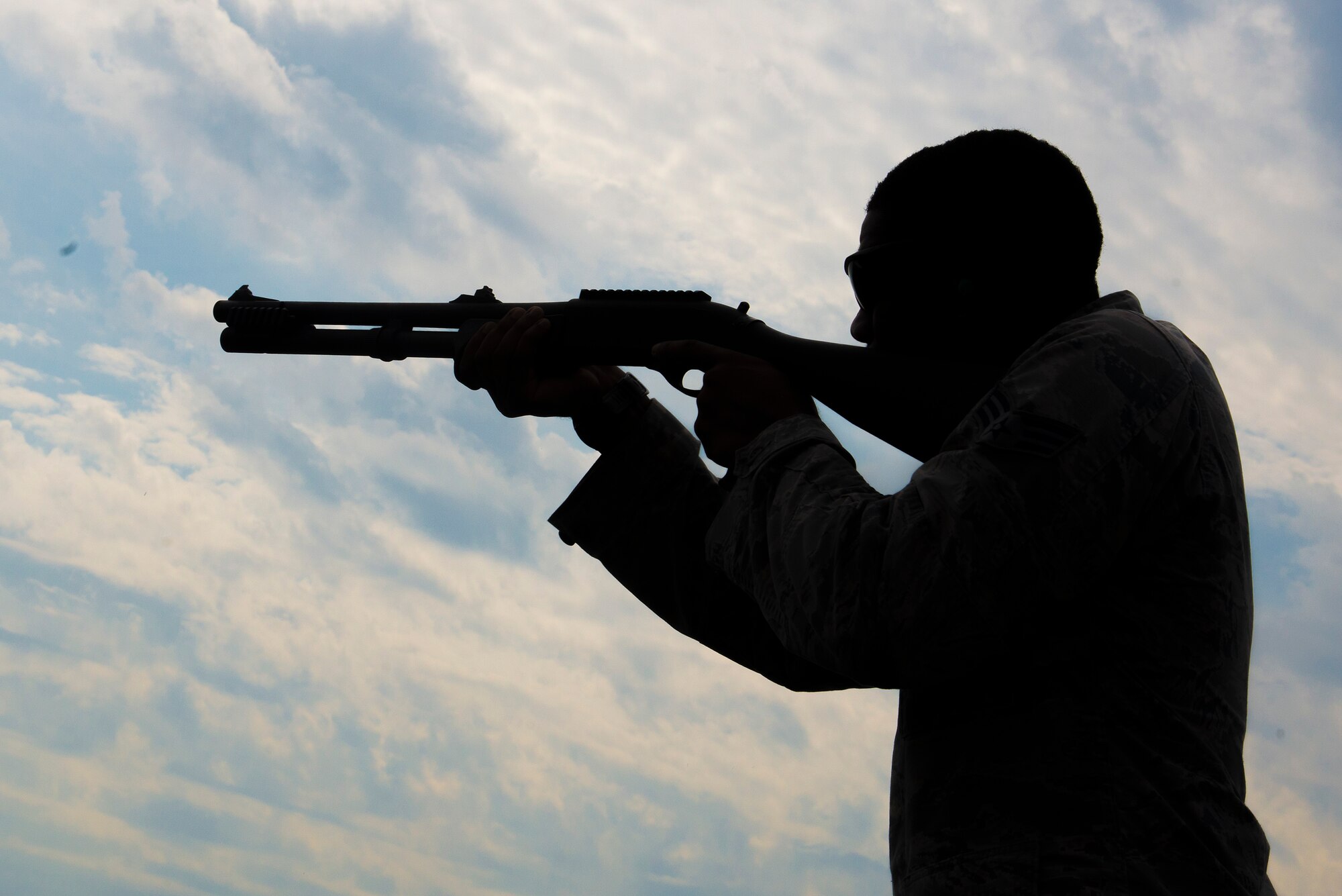 A 375th Security Forces Squadron member, participates in a non-lethal weapons training Sept. 8, 2016 at the Illinois National Guard Training Center in Sparta, Illinois. There were 27 attendees who took part in the training. In attendance were Members of the 375th Security Forces Squadron and Logistics Readiness Squadron, 126th SFS, and a representative from the District Attorney’s Office. (U.S. Air Force photo by Airman 1st Class Gwendalyn Smith)