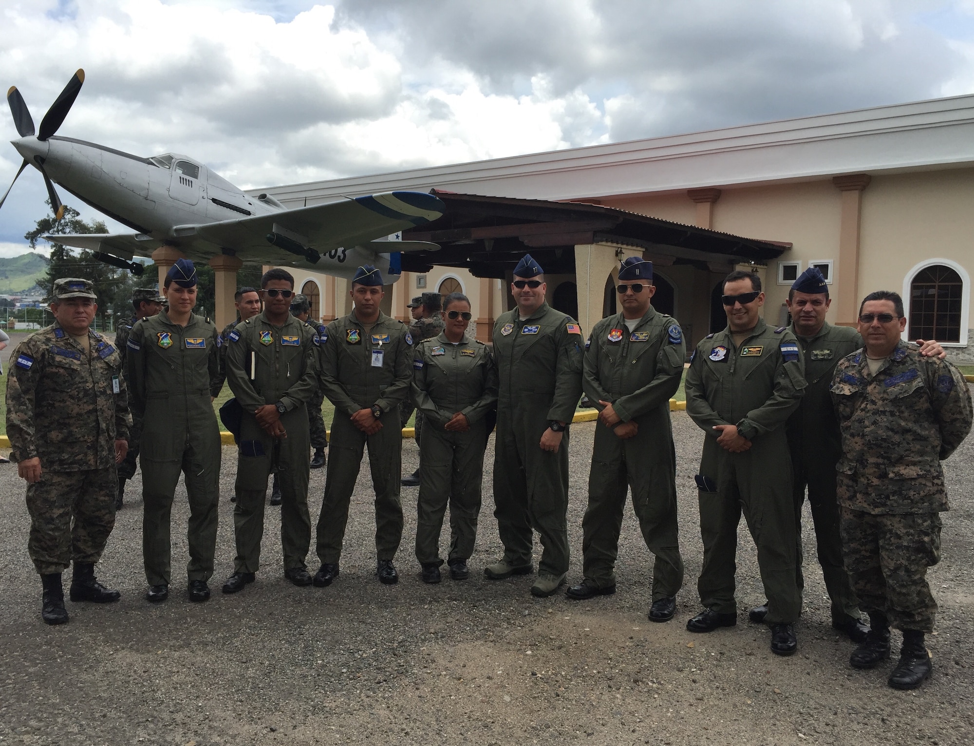 Capt. Diego Torres, a flight nurse evaluator with the 375th Operations Group, Detachment 4 located at Wright-Patterson Air Force Base, Ohio, and a team of International Health Specialists visited Tegucigalpa, Honduras as part of a global health engagement. The purpose of the engagement was to advise the Honduran Air Forces on drafting and implementing a checklist for their aeromedical evacuation operations, patient staging preparation and AE doctrine development.  
