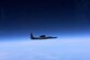 A U- 2 approaches an altitude near 70,000 feet above California, March 23, 2016. Worldwide flying operations for the U-2 have not been impacted as a result of a recent crash at Beale Air Force Base, Calif., Sept. 20. (U.S. Air Force photo/Staff Sgt. Robert M. Trujillo)