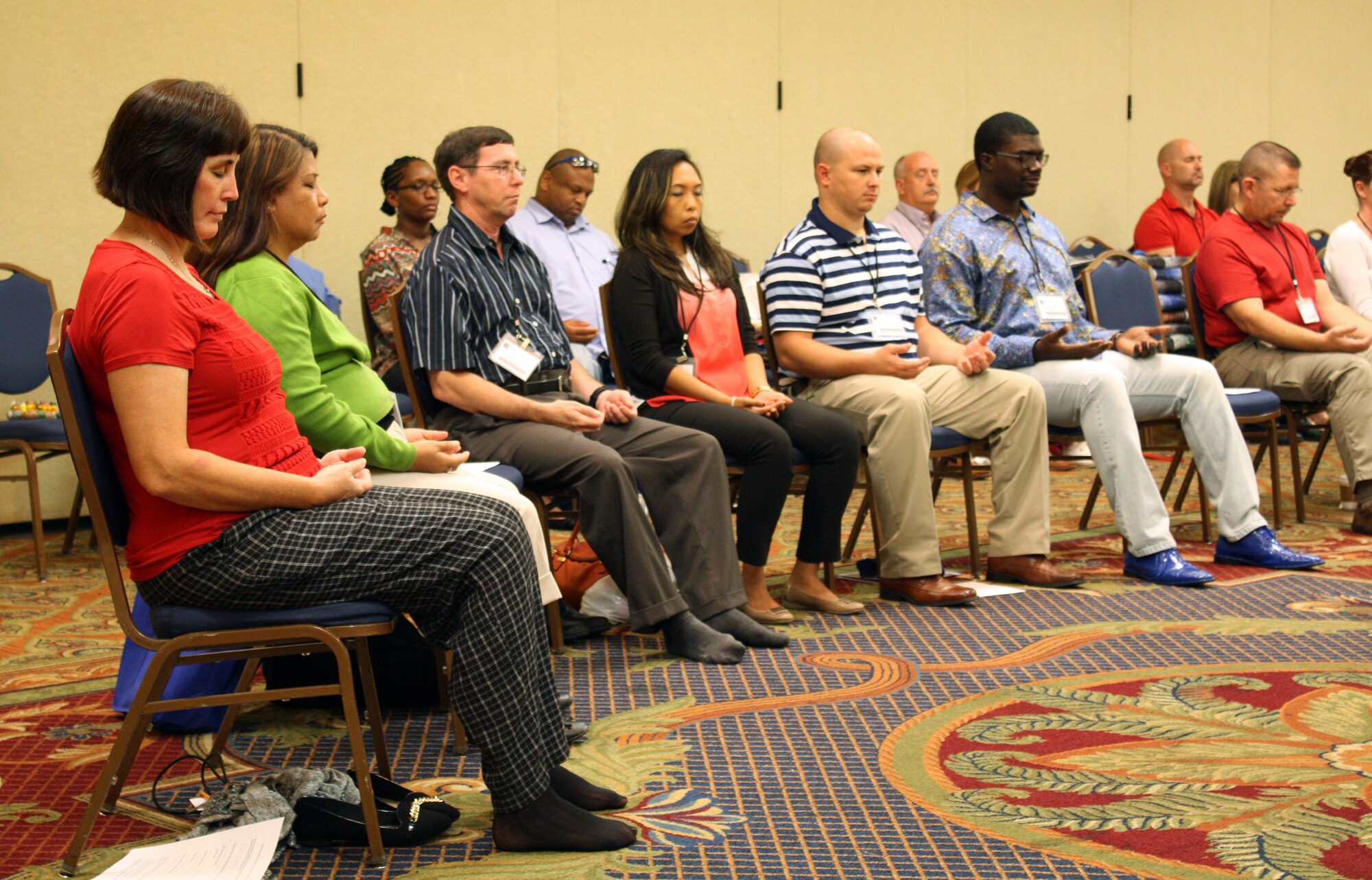 Post deployers attended the Yellow Ribbon Reintegration Program held at the Wyndham Orlando Resort in Florida, 17-18 September, 2016. Yellow Ribbon helps military members reconnect with spouse and family in a relaxed environment, and learn more about the benefits and programs they are entitled to.  (U.S. Air National Guard photo by Staff Sgt. Carlynne DeVine)