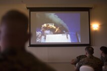 Marines, Sailors and civilian employees gathered at the Marine Corps Air Station New River Officer’s Club to remember and honor those who died in the terrorist attacks on Sep. 11, 2001 during a Patriot Day Luncheon. Air station chaplains read the timeline of events of the day 15 years ago before praying for the families of the victims, the nation and government officials.