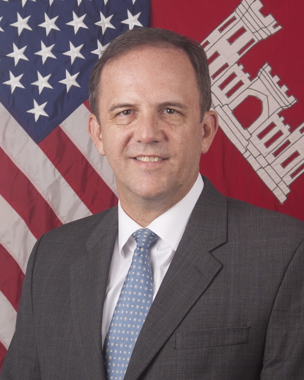 Official photo of Douglas Otto, Chief, Engineering Division, Mobile District