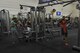 Air Commandos and their families workout at the Commando Fitness Center on Hurlburt Field, Fla., Sept. 22, 2016. The staff of the fitness center are now issuing access cards to dependents and retirees allowing 24/7 availability to the gym.  (U.S. Air Force photo by Airman Dennis Spain)
