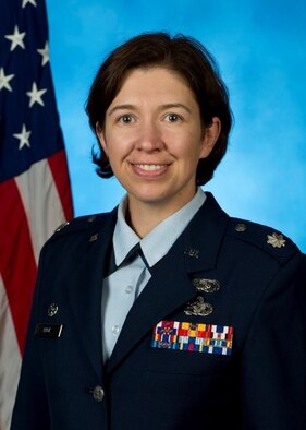 Lt Col Jennifer Page official photo