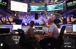 Participants conduct simulated space operations during the third Space Situational Awareness (SSA) Tabletop Exercise (TTX)/GLOBAL SENTINEL 16 (GS-16) in Suffolk, Va., Sept. 28, 2016. The U.S. Strategic Command (USSTRATCOM)-hosted event provided an opportunity for representatives from Australia, Canada, France, Germany, Japan, the United Kingdom and commercial entities to collaborate on combined SSA operations in support of USSTRATCOM's continuing effort to build, support and sustain partnerships. "GLOBAL SENTINEL SSA-TTX has become the premier international forum for partner and allied space integration at the tactical and operational level," said Maj. Gen. Clinton E. Crosier, USSTRATCOM director of plans and policy, who attended the event. One of nine DoD unified combatant commands, USSTRATCOM has global strategic missions assigned through the Unified Command Plan that include strategic deterrence; space operations; cyberspace operations; joint electronic warfare; global strike; missile defense; intelligence, surveillance and reconnaissance; combating weapons of mass destruction; and analysis and targeting. (Courtesy photo)