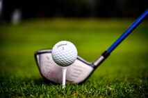 A golf ball rests on a tee before the Army and Air Force Challenge Match golf tournament Sept. 18, 2016, at Rheinblick Golf Course, Wiesbaden, Germany.  More than 50 service-affiliated members of the Air Force and Army participated in the annual tournament. (U.S. Air Force photo by Senior Airman Nicole Keim)