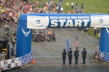 Scenes from the 2016 Air Force Marathon weekend at Wright-Patterson Air Force Base, Sept. 15-17. More than 15,000 runners, walkers and spectators from all 50 states and 17 foreign countries gathered to participate in the races 20th year. (U.S. Air Force photo / Wesley Farnsworth)