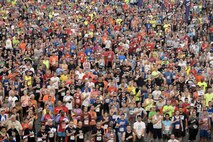 Scenes from the 2016 Air Force Marathon weekend at Wright-Patterson Air Force Base, Sept. 15-17. More than 15,000 runners, walkers and spectators from all 50 states and 17 foreign countries gathered to participate in the races 20th year. (U.S. Air Force photo / Wesley Farnsworth)