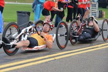 Scenes from the 2016 Air Force Marathon weekend at Wright-Patterson Air Force Base, Sept. 15-17. More than 15,000 runners, walkers and spectators from all 50 states and 17 foreign countries gathered to participate in the races 20th year. (U.S. Air Force photo / Al Bright)