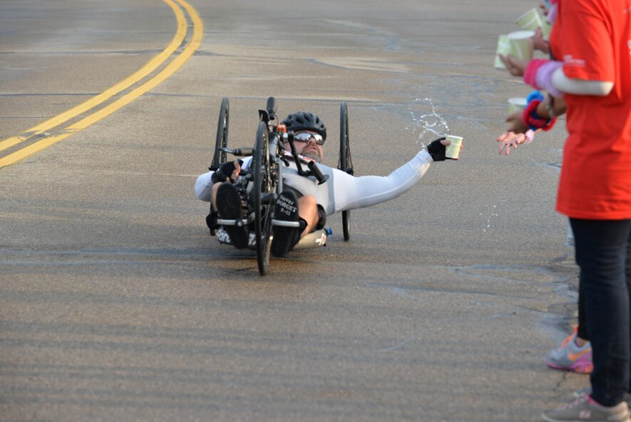 Scenes from the 2016 Air Force Marathon weekend at Wright-Patterson Air Force Base, Sept. 15-17. More than 15,000 runners, walkers and spectators from all 50 states and 17 foreign countries gathered to participate in the races 20th year. (U.S. Air Force photo / Al Bright)