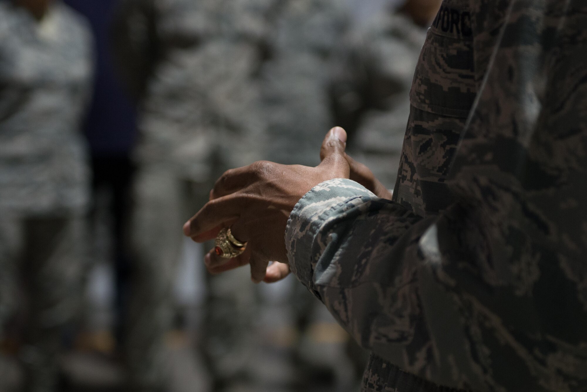 Air Force General Darren McDew, U.S. Transportation Command; commander, visits the 715th Air Mobility Command, Joint Base Elmendorf-Richardson to get a boots-on-the-ground perspective of Alaska's joint mission and meet with the Airmen and Soldiers who accomplish it, Sept. 22, 2016. USTRANSCOM is the single manager for global air, land and sea transportation for the Department of Defense.