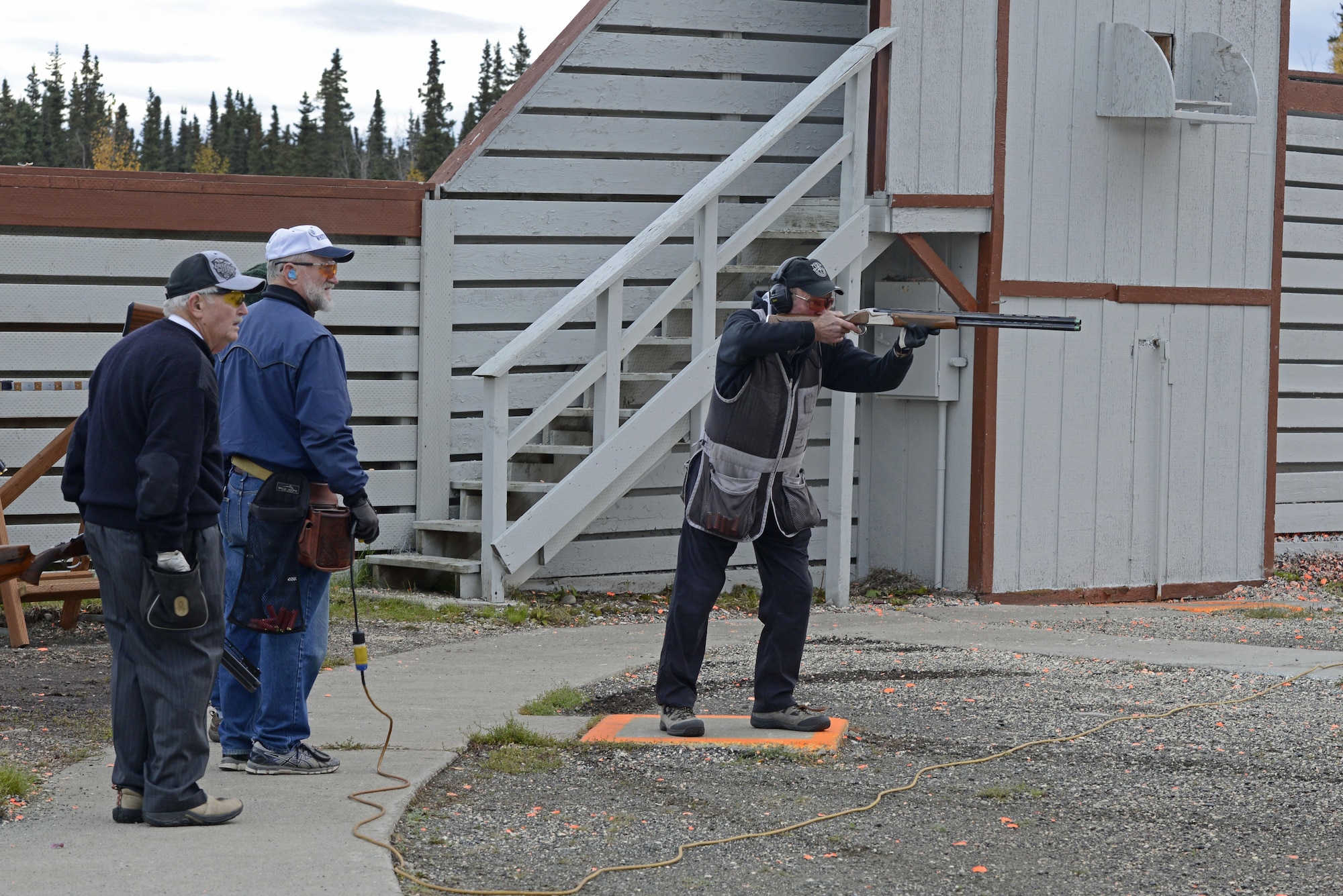 Joint Base Elmendorf-Richardson hosted the annual Alaska Armed Forces Skeet Championship at the JBER Skeet and Trap Range, Alaska, Sept. 24, 2016. The three-day championship was open to military members, retired military and civilians. Throughout the event competitors used 12-gauge, 20-gauge, 28-gauge and .410-gauge shotguns. 