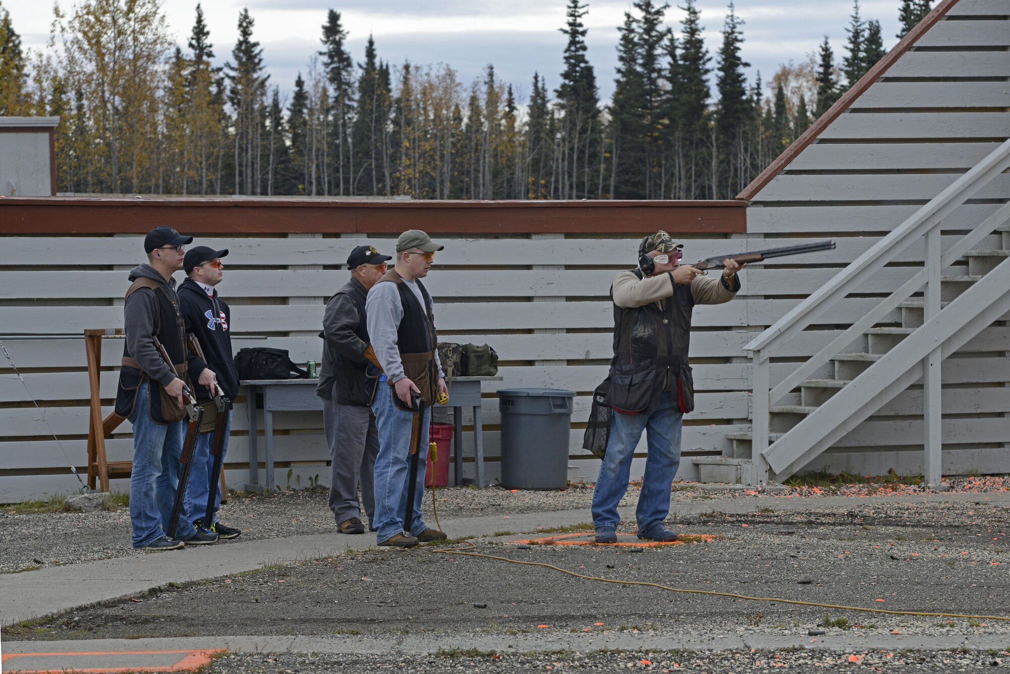 Joint Base Elmendorf-Richardson hosted the annual Alaska Armed Forces Skeet Championship at the JBER Skeet and Trap Range, Alaska, Sept. 24, 2016. The three-day championship was open to military members, retired military and civilians. Throughout the event competitors used 12-gauge, 20-gauge, 28-gauge and .410-gauge shotguns. 