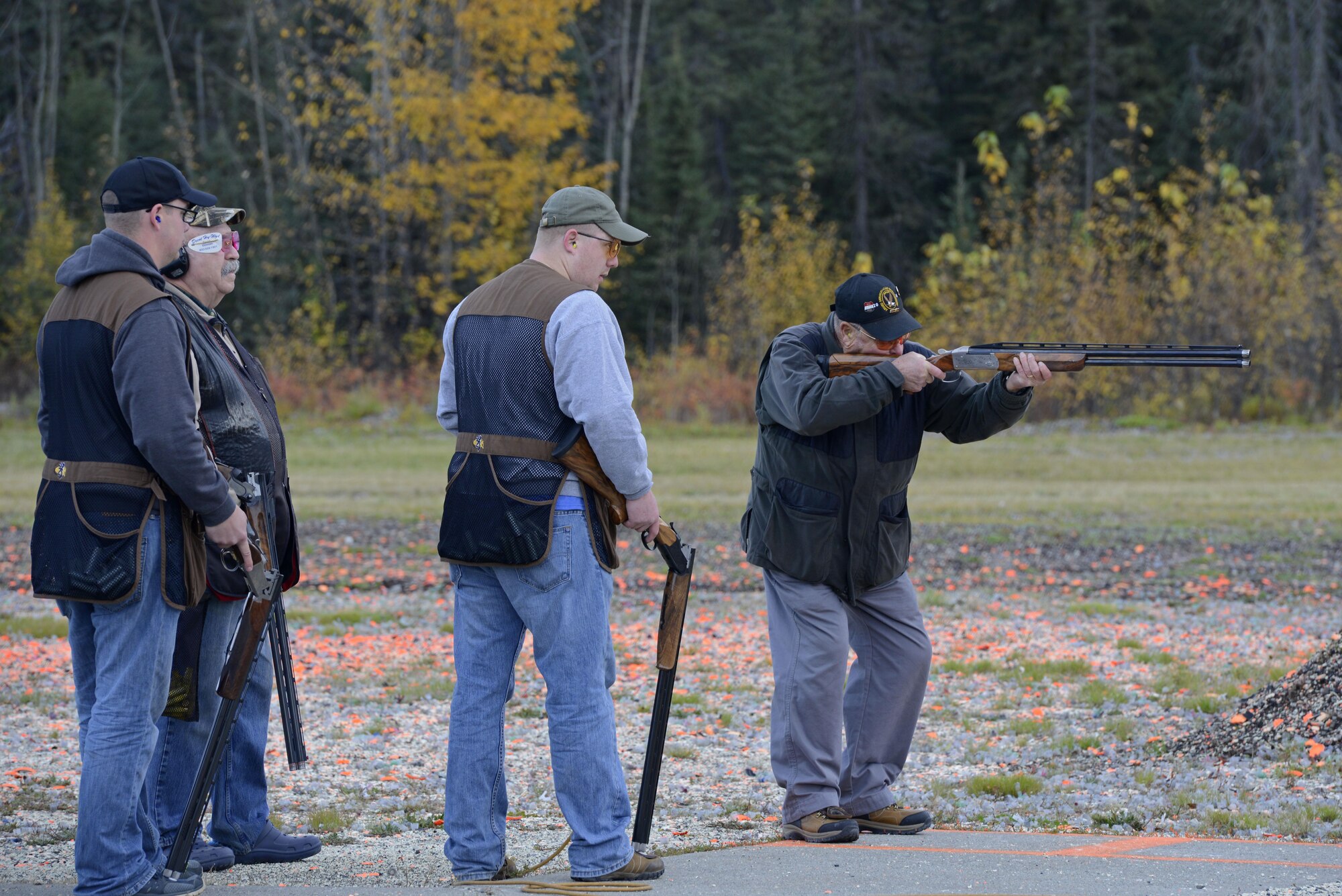 Joint Base Elmendorf-Richardson hosted the annual Alaska Armed Forces Skeet Championship at the JBER Skeet and Trap Range, Alaska, Sept. 24, 2016. The three-day championship was open to military members, retired military and civilians. Throughout the event competitors used 12-gauge, 20-gauge, 28-gauge and .410-gauge shotguns. 