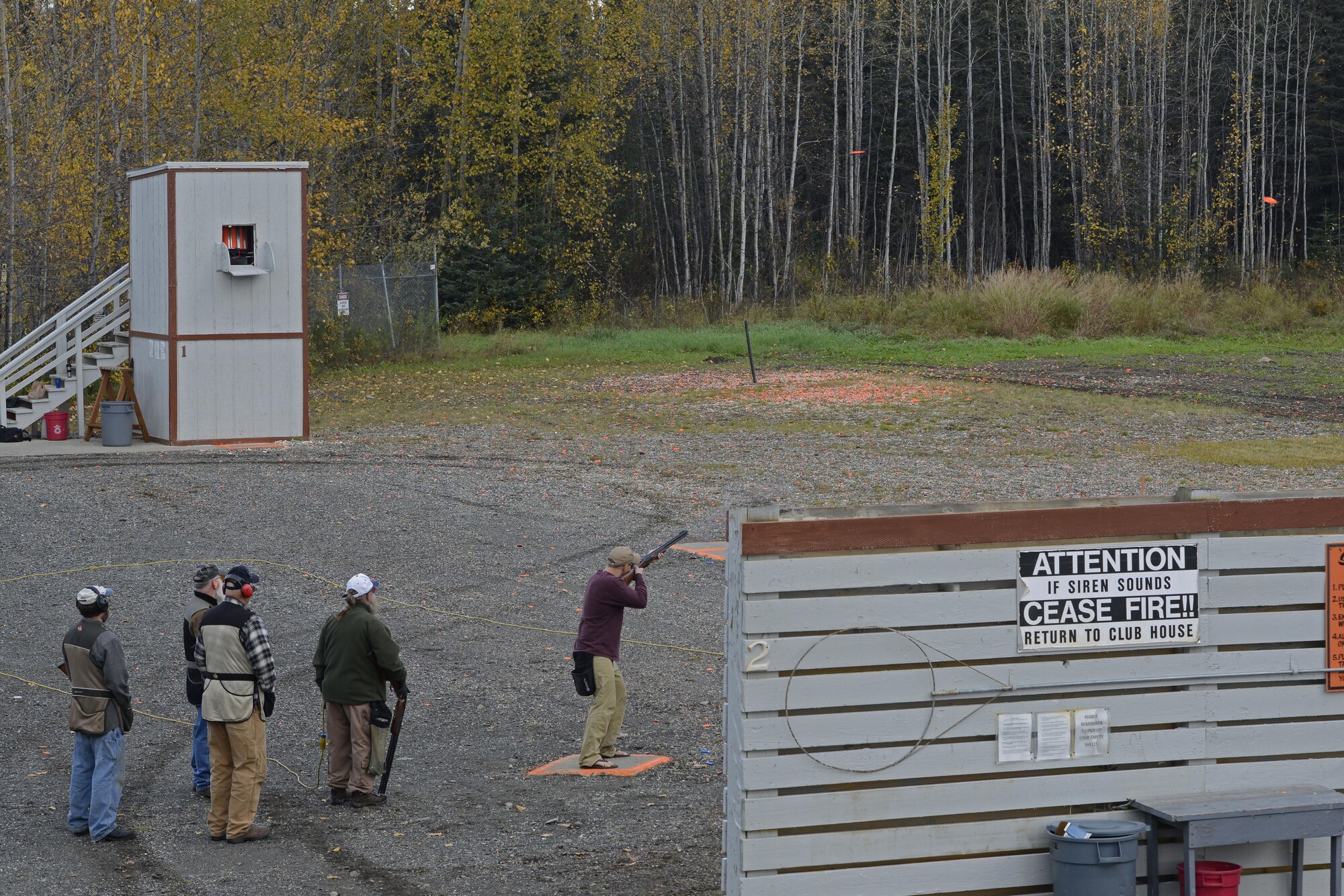 Joint Base Elmendorf-Richardson hosted the annual Alaska Armed Forces Skeet Championship at the JBER Skeet and Trap Range, Alaska, Sept. 24, 2016. The three-day championship was open to military members, retired military and civilians. Throughout the event competitors used 12-gauge, 20-gauge, 28-gauge and .410-gauge shotguns. 