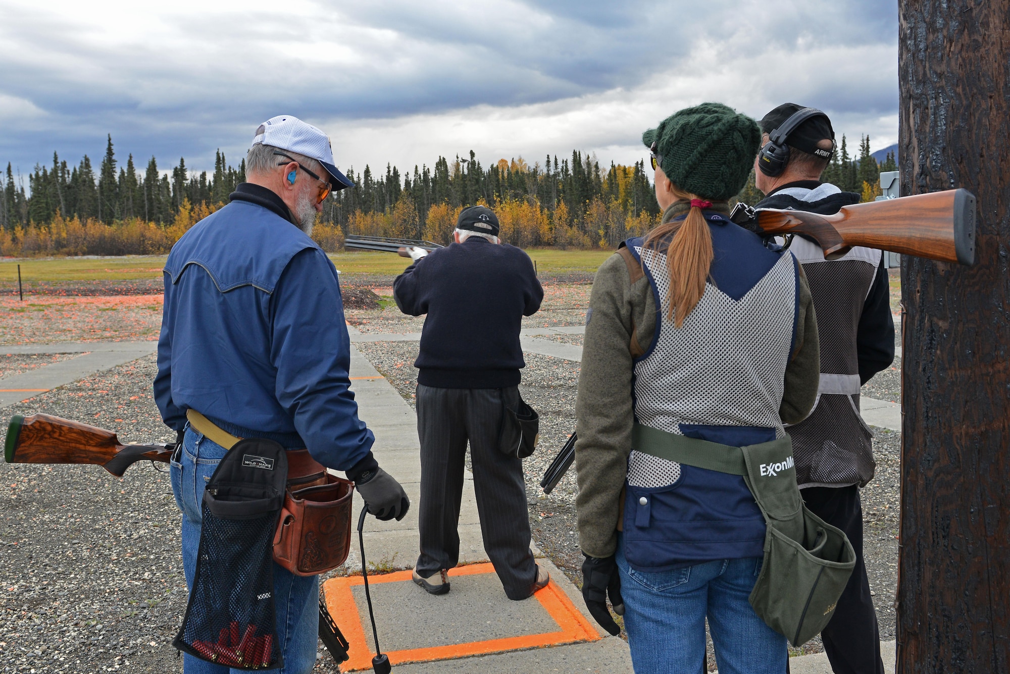 Joint Base Elmendorf-Richardson hosted the annual Alaska Armed Forces Skeet Championship at the JBER Skeet and Trap Range, Alaska, Sept. 24, 2016. The three-day championship was open to military members, retired military and civilians. Throughout the event competitors used 12-gauge, 20-gauge, 28-gauge and .410-gauge shotguns. 