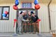 Leadership from the 39th Air Base Wing and USO Incirlik, cut the ribbon in front of USO Incirlik during its grand opening ceremony Sept. 23, 2016, at Incirlik Air Base, Turkey. More than 100 Airmen attended the grand opening ceremony. (U.S. Air Force photo by Senior Airman John Nieves Camacho)