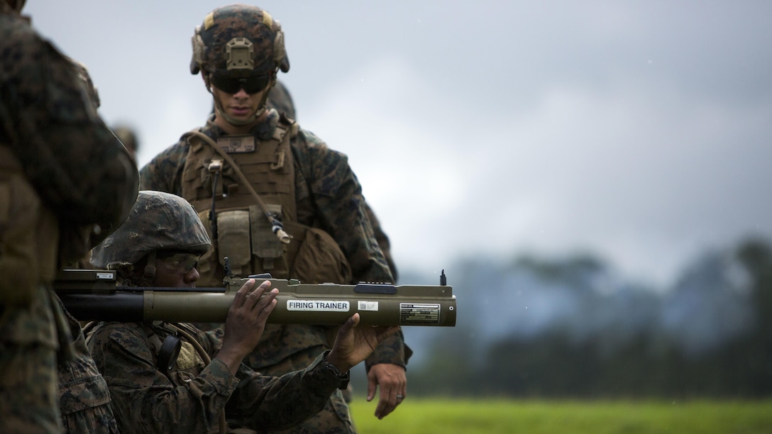 U.S. Marines attached to Infantry Training Battalion, School of Infantry - East, fire a M72 Light Anti-Armor Weapon during a training exercise for the Infantry Small Unit Leaders Course, Camp Lejeune N.C., Sept. 22, 2016. The purpose of ISULC is to develop an infantry sergeant that trains and leads their unit in a complex operating environment to achieve their commander’s intent. 