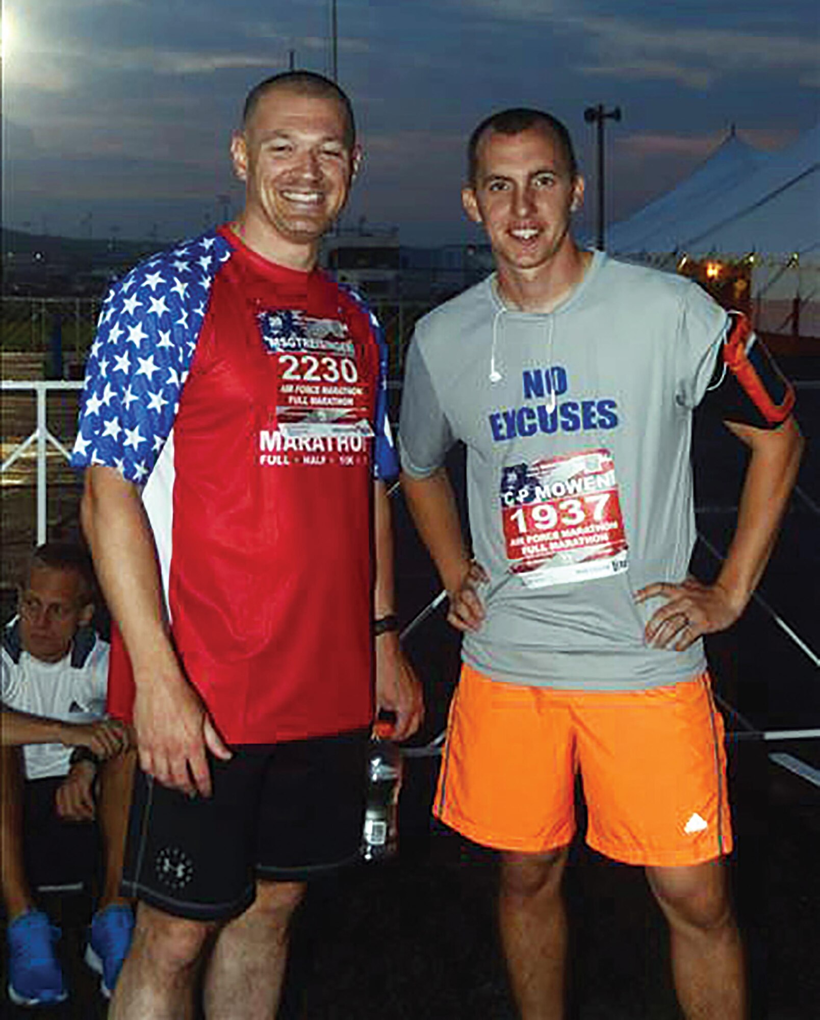 Race to the finish line, 445th Airmen compete in AF Marathon